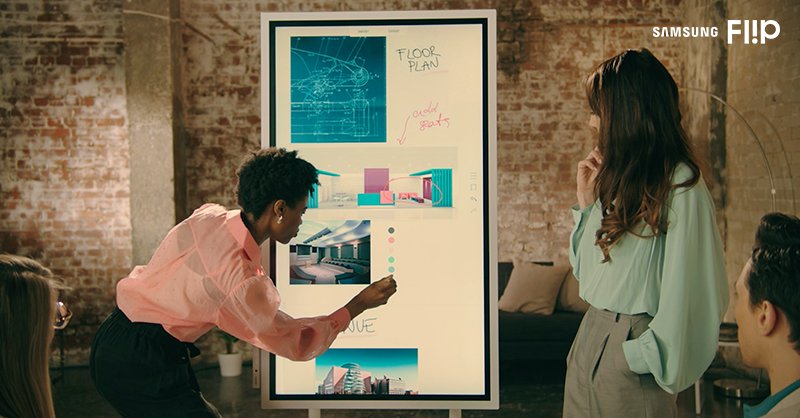 samsungbusiness's tweet photo. Flip, the digital flipchart is so easy to use your ideas will be flowing in seconds. https://t.co/zp4sA1O32J https://t.co/ZDFgmyb1fr