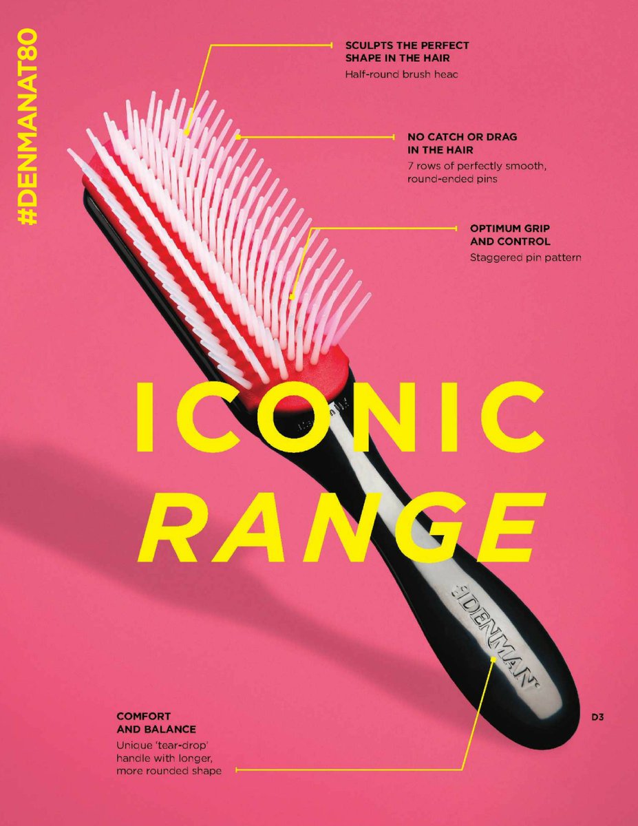 DenmanBrush's tweet photo. The Iconic D3!
#DenmanAt80 #Celebrating80 #80YearsAroundTheWorld #DenmanBrush https://t.co/YYtLfeo8MH https://t.co/pVkEfbxqLg