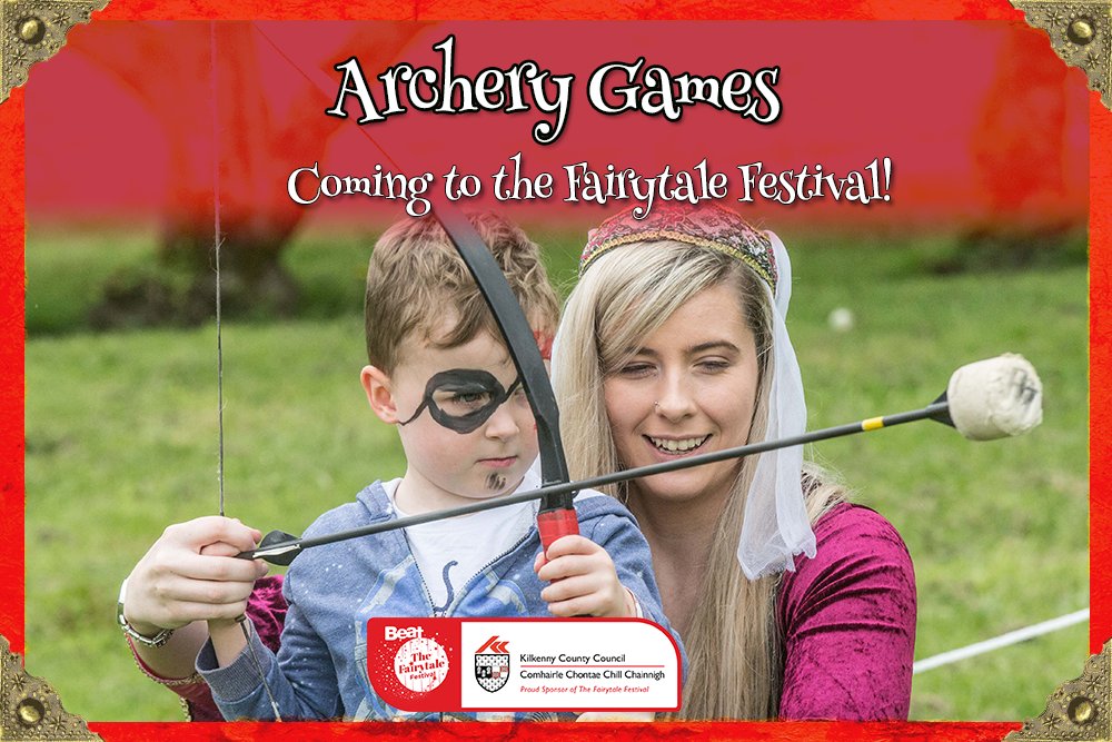 beat102103's tweet image. Bullseye! We’ll have archery at The Fairytale Festival at Woodstock Gardens, Inistioge on July 22nd! beat102103.com/fairytale