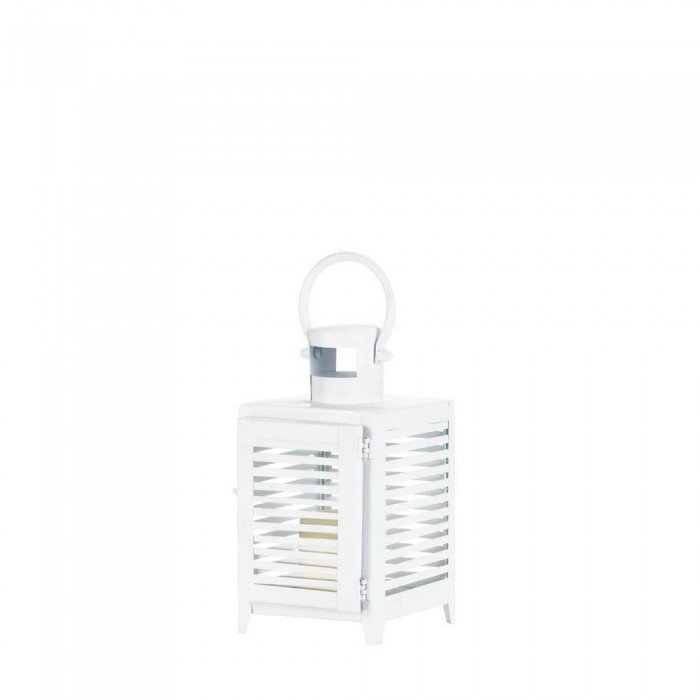 Small White Horizon Lantern dld.bz/fSfcB #lanterns #giftspiration