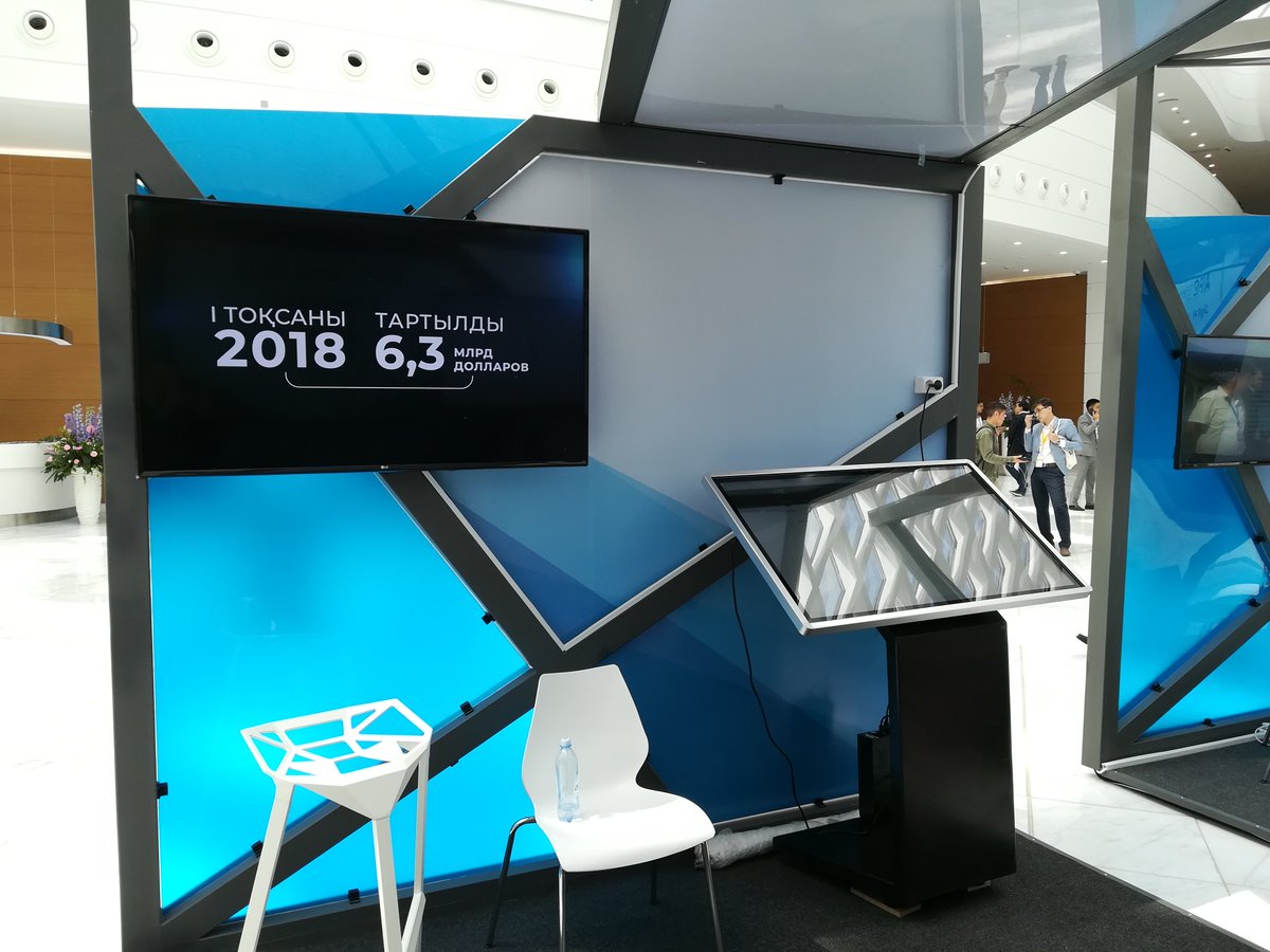 GenesisZero_com's tweet photo. #Genessizero team on Astana Finance Days and Official launching of ASTANA INTERNATIONAL EXCHANGE.
On this conference have presented our #ICOStarter and #KYC products.
#Genesiszero #Icostarter #AstanaFinanceDays2018 #Astana2018 #AIX https://t.co/x33sLepZ2v