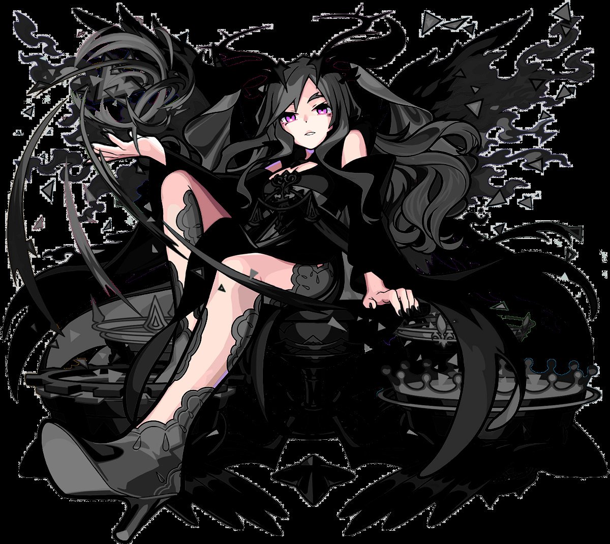 ばにぃら 獣神化ルシファーの堕天使ver作りました カッコいいー モンスト T Co 7ip2kkcbgl Twitter