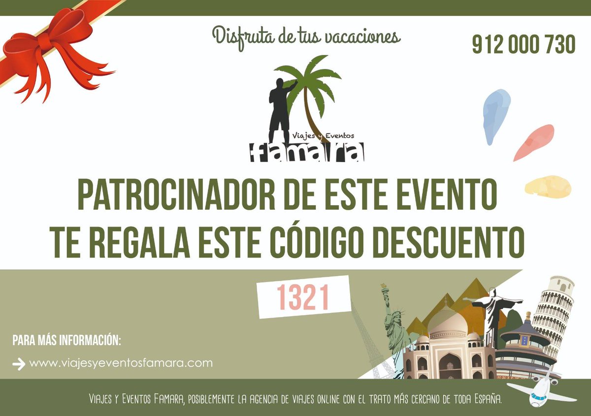 No tienes reservadas todavía las vacaciones de este verano? 
A qué esperas, llama de nuestra parte a @ViajesFamara al 91 2000730 y aprovéchate de un descuento especial, te sorprenderá!
#ViajesYEventosFamara #ThorFiveLeague