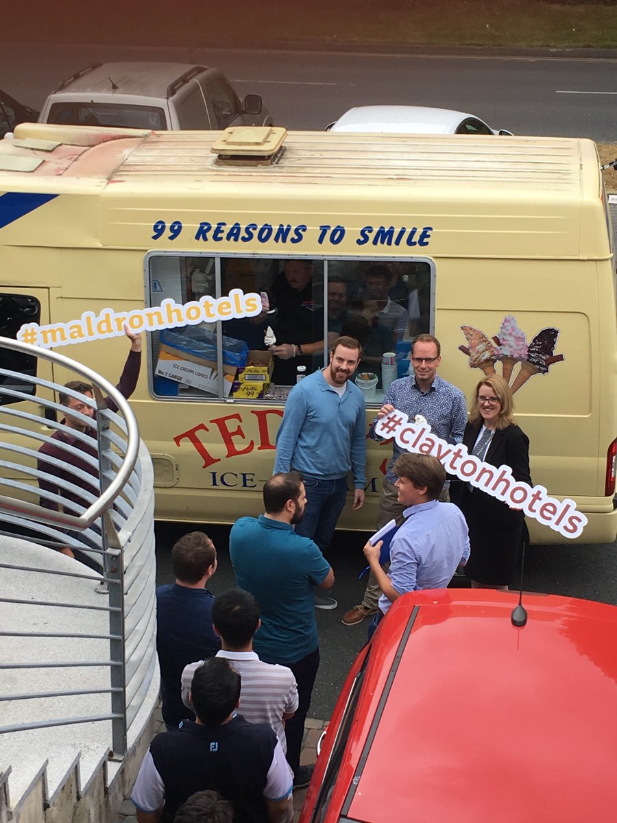 Wow what a surprise!!! Many thanks @Dalatahotels for sending the ice cream van.