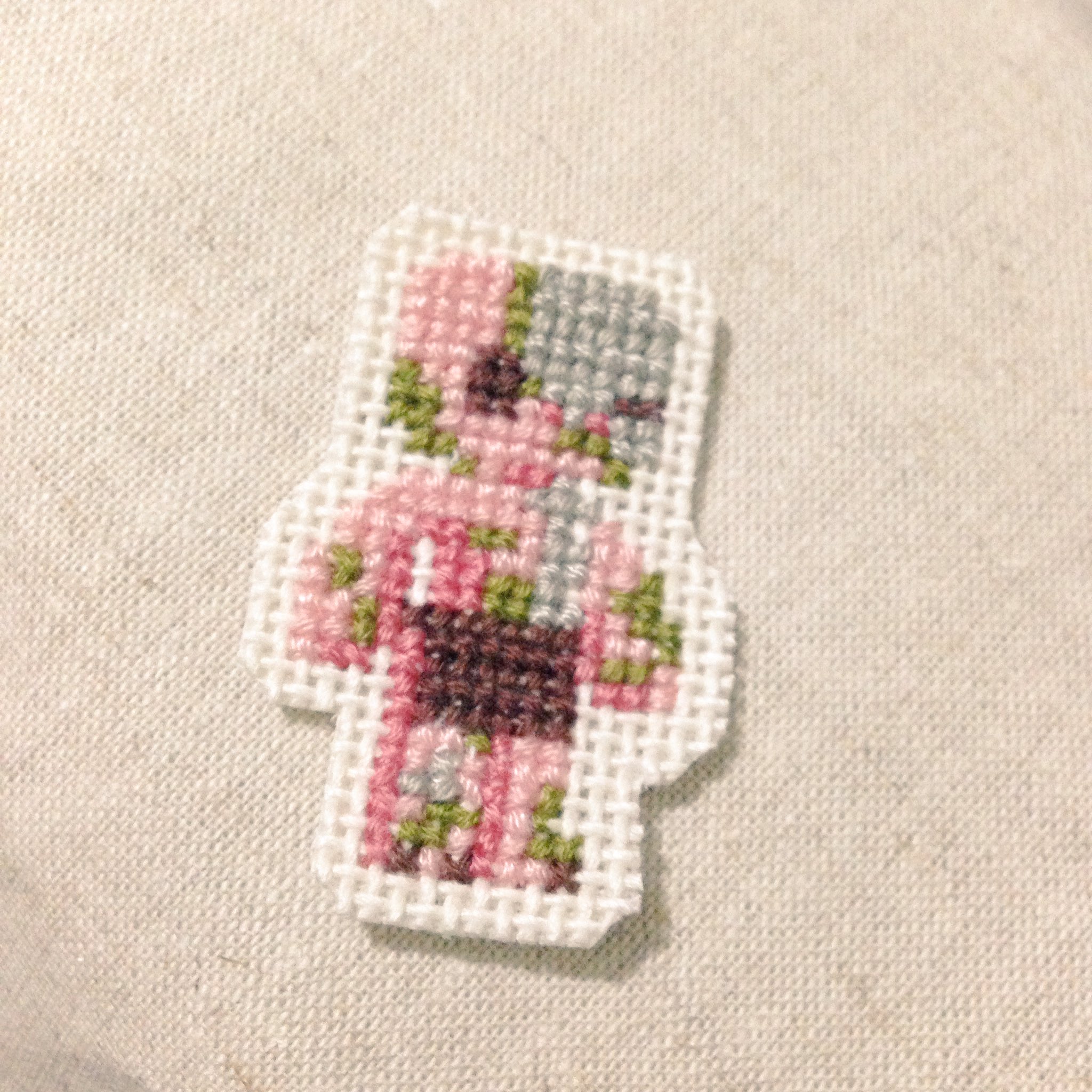 刺繍でゲームキャラ Twitter
