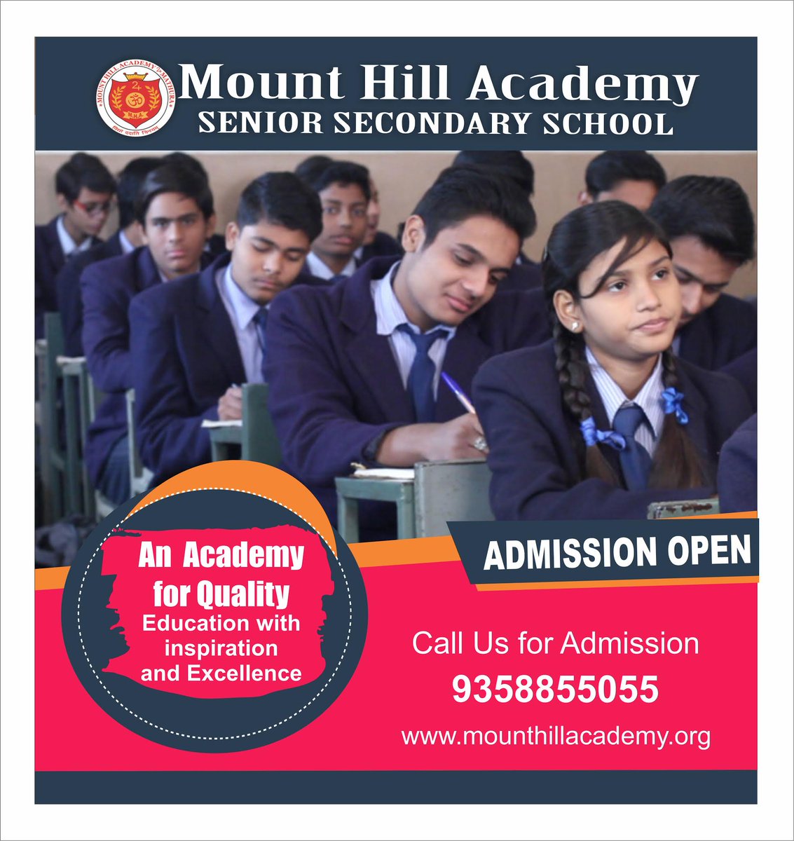 MountHill_mtr's tweet photo. Do you want your #child to #experience #happiness, #creativity, #caring and #learning subjects that reflect their #talents and #choices? Then @MountHill_mtr, #Mathura is the #best choice.
Call us: +91-9358855055 | Visit- https://t.co/OH1cM8W7SG
#AdmissionOpen #Admissions2018 https://t.co/ImuGyRHkzO