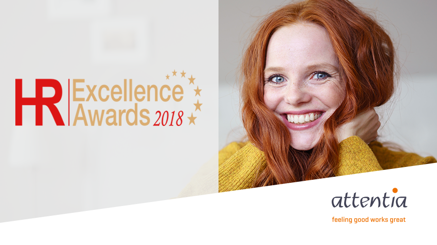Attentia_be's tweet photo. Attentia is niet één keer, maar TWEE keer genomineerd voor de HR Excellence Awards. Trots! #oneAttentia #topteam https://t.co/xOYda3dV6n