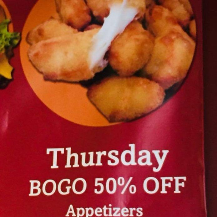 Every Thursday at both locations! #burgerfusion #cheesecurds #appetizers #shoplocal #downtownlacrosse #myvalleyview #awesomedeals