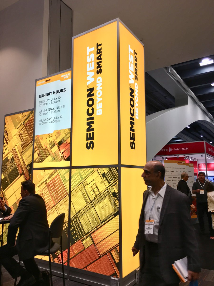 tdkamerica's tweet photo. It's the final day of #SEMICONWest! Come visit TDK at booth 1905 and get a full rundown on our #loadport and flip chip technology. #assembly https://t.co/fzDnukchA3