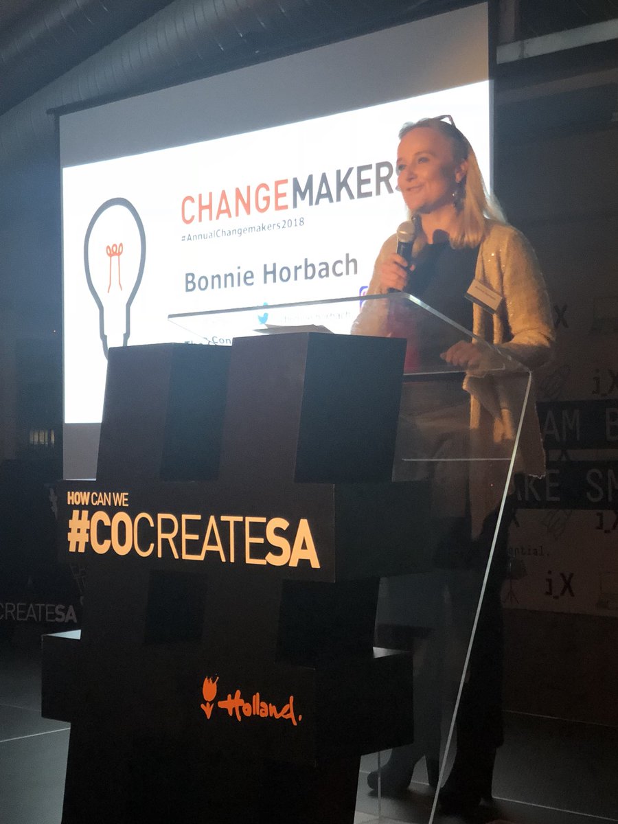 chantallailvaux's tweet image. At the annual @cocreateSA Changemakers @HorbachBonnie appeals to us to create an establishment that our younger selves will be proud of. I have loved being a part of her #ChangeMakers #cocreateSA