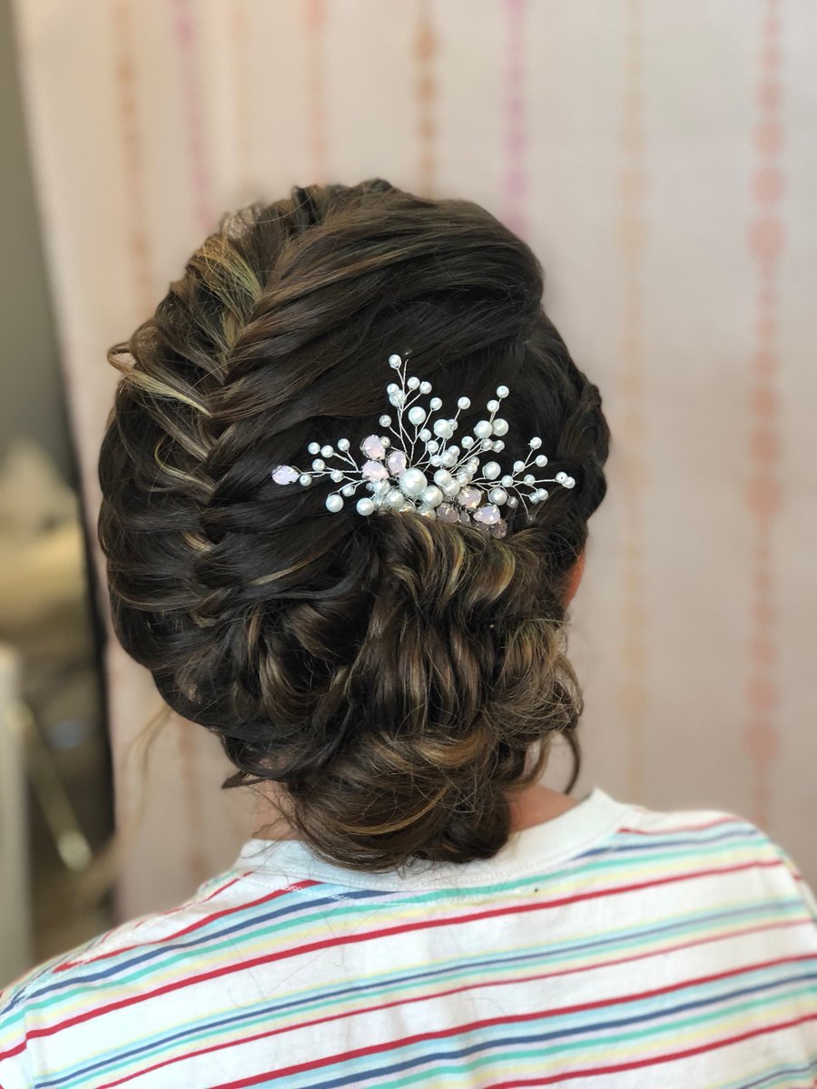 Excited to share the latest addition to my #etsy shop: Bridal Hair Comb, Bridal Headpiece, Wedding Hair Accessories, Bridal Hair Piece, etsy.me/2JeniwB #weddings #accessories #hairacces #weddings #accessories #bridalhaircomb #bridalhairpiece