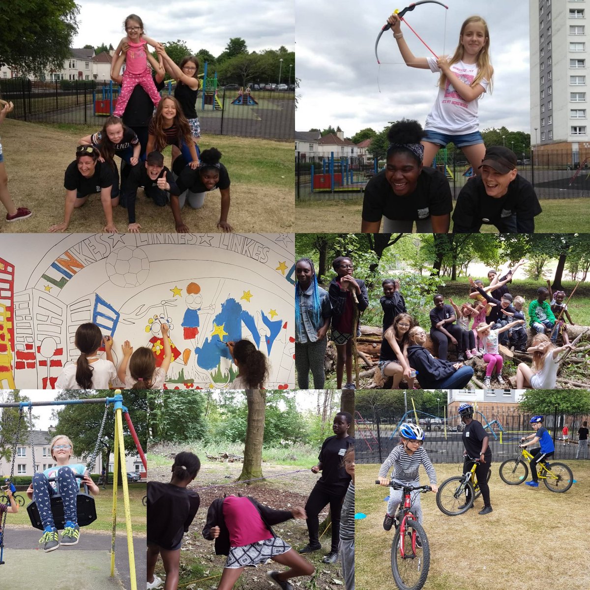 LINKESGLA's tweet photo. Wk 2 of 6 #linkessummer2018 @bbccin @VAF_Gla_Connect #HoFoP  loads of fun, laughs and very happy children! https://t.co/FdfciLRrbM