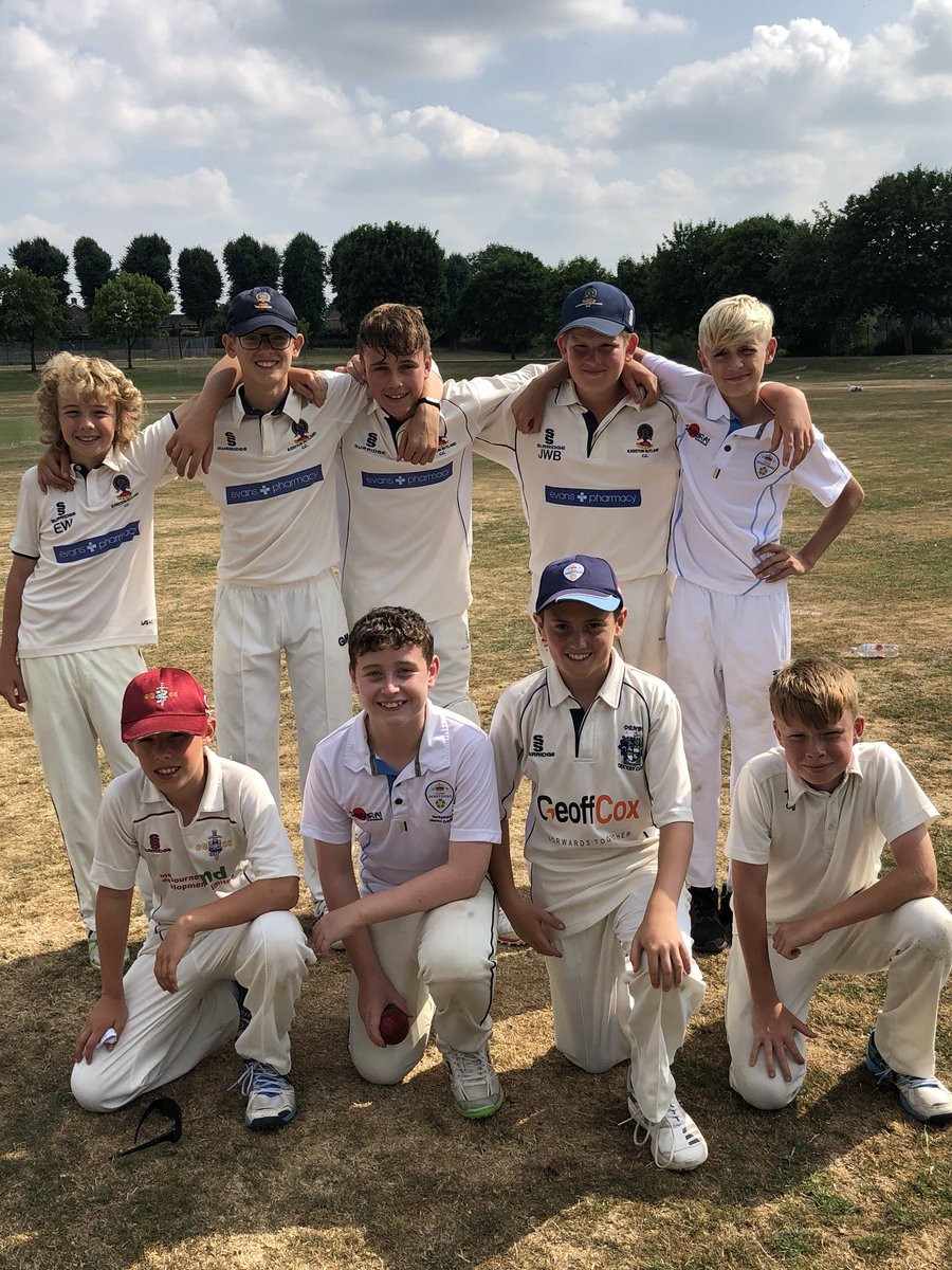 SJHPEDept's tweet photo. SJH Under 13s Erewash Cricket Champions. Well done boys. https://t.co/F2T95i99CD
