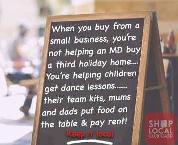 Choose to shop with a #smallbiz today and when you can - purchase with a purpose and keep your money working locally. #ShopLocal #IndieRetail #IndieMonth