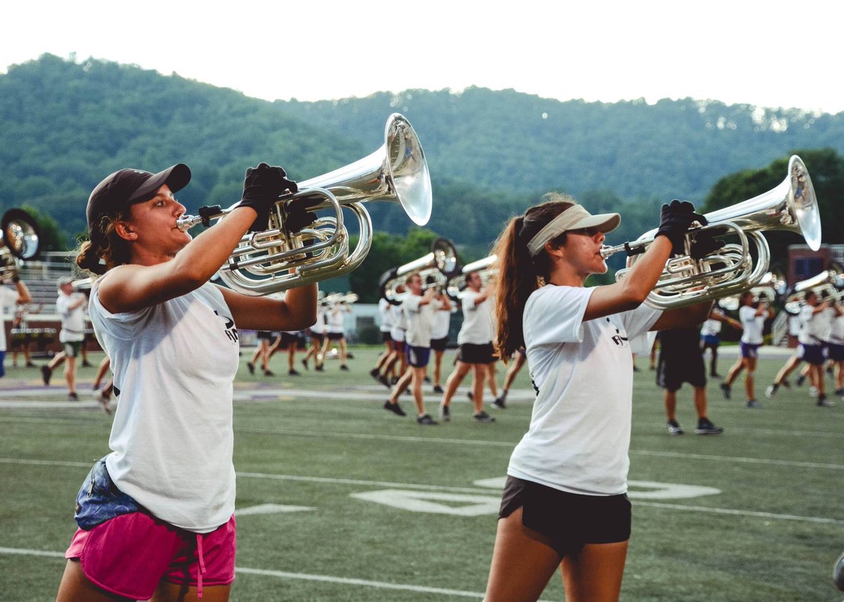 CarolinaCrown's tweet photo. Can we get some appreciation for all the women in low brass? 👋 https://t.co/uFGOsmYJtV