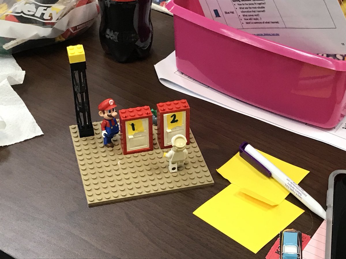 PattyBarfield45's tweet photo. ESC 6 is #MakingWriting with Legos today! https://t.co/c027ez0Nmm