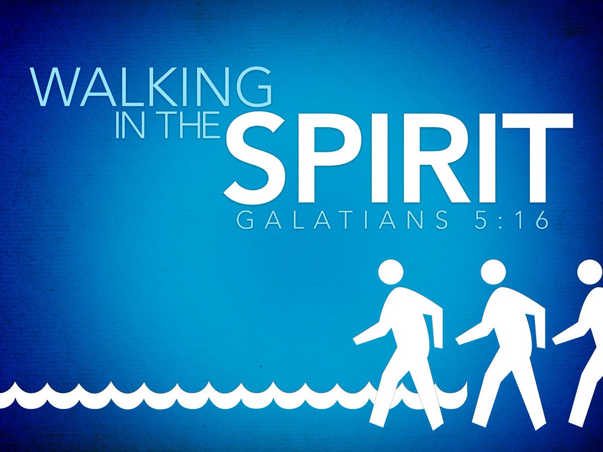 To walk in the Spirit means being obedient when the Spirit prompts your spirit to do the will of God. Walking in the Spirit is life-changing. God Bless You Blood Line Prayer Group