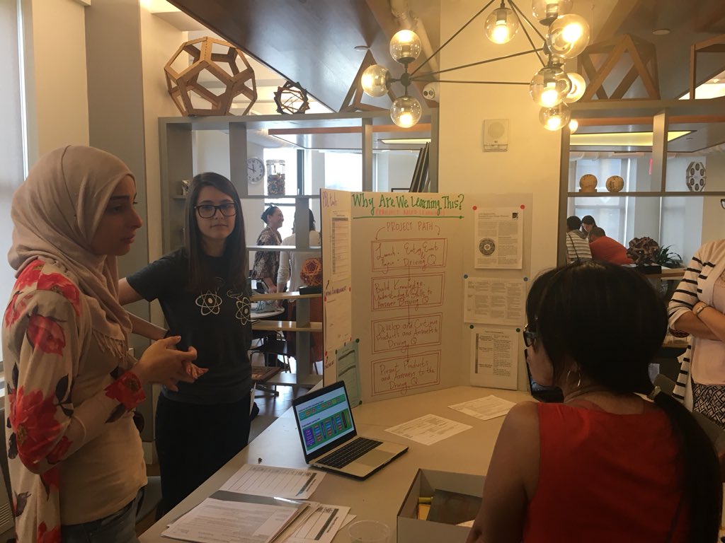 Leah_B_Hirsch's tweet photo. Dive in. Explore. Collaborate. Reflect. Share. Rinse. Repeat. Another amazing #MfASummerThink has wrapped @MathforAmerica feeling all the feelings! #mfaproud @cfg231 @stoodle @_b_p @carloliwitter @sciresSoehl @jacehan https://t.co/ZfTGM5U26o