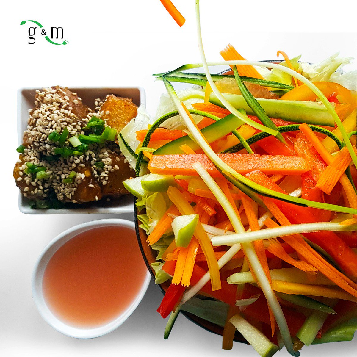 Greensandmore's tweet photo. Thai salad for subscribers https://t.co/8jnVc3BpCm