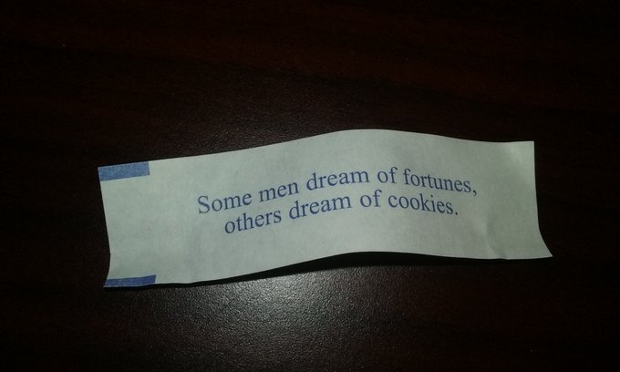 My fortune from last night https://t.co/02UhawVqSQ<a href="/tag/whensorrydoesnotcutit"class="tags"><span>#whensorrydoesnotcutit</span></a>