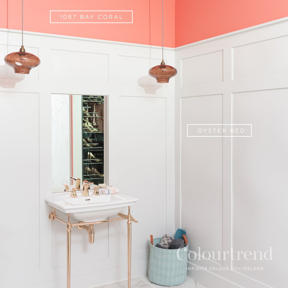 MurtaghDrogheda's tweet photo. For a splash of summer all year round choose #BayCoral 1087 paired with #OysterBed by @Colourtrend. #Colourtrend #ColourtrendStockist #InfiniteColourFromIreland
Email: info@murtaghsdrogheda.ie
https://t.co/jHHWyYz4Wq 
#LouthChat https://t.co/lGi8HkXgs8