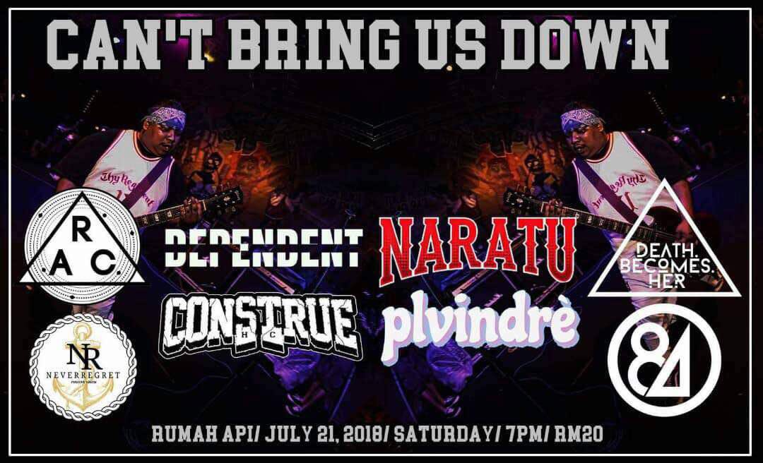 Its been a while we didnt hit up the stage! See you guys this 21July at Rumah Api. Spread this out!