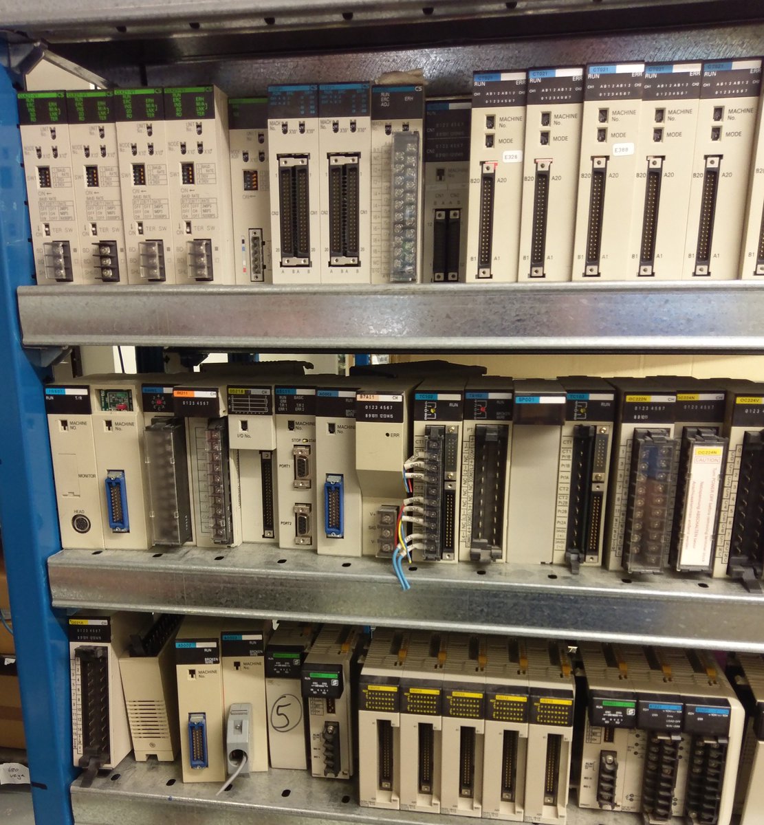 We have accumulated lots of obsolete #PLCs over the years. Please contact us with your requirements – 0345 00 00 400.