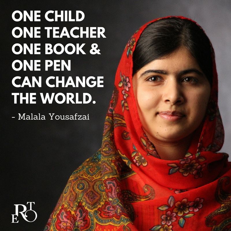 Happy 21st Birthday to Malala Yousafzai - an incredible advocate for 