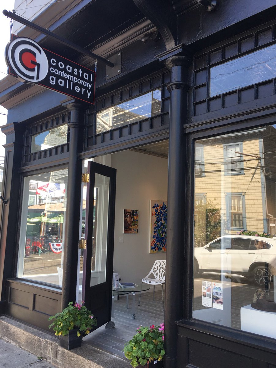 Today <a href="/CCGalleries/">Coastal Contemporary Gallery</a> #newport #rhodeisland 4-8 pm ! Art, Wine &amp; Ribbon Cutting