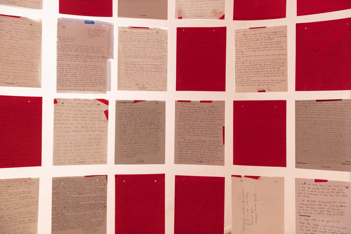 ToFutureWomen's tweet photo. Part art and part history, #ToFutureWomen, is a collective trove of letters to the next generation. The project will be archived for 20 years and re-exhibited in 2037 on the 20th anniversary of the Women's March. Join us by submitting your letters today! https://t.co/Ae4TV2cRYT