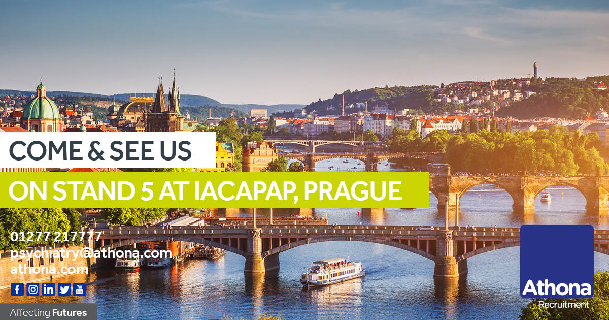 AthonaPsych's tweet image. We&apos;re heading over to Prague for the #IACAPAP conference from 23rd-27th July. Meet the team to discuss our UK-wide vacancies and your relocation options. #CAMHS @IACAPAP