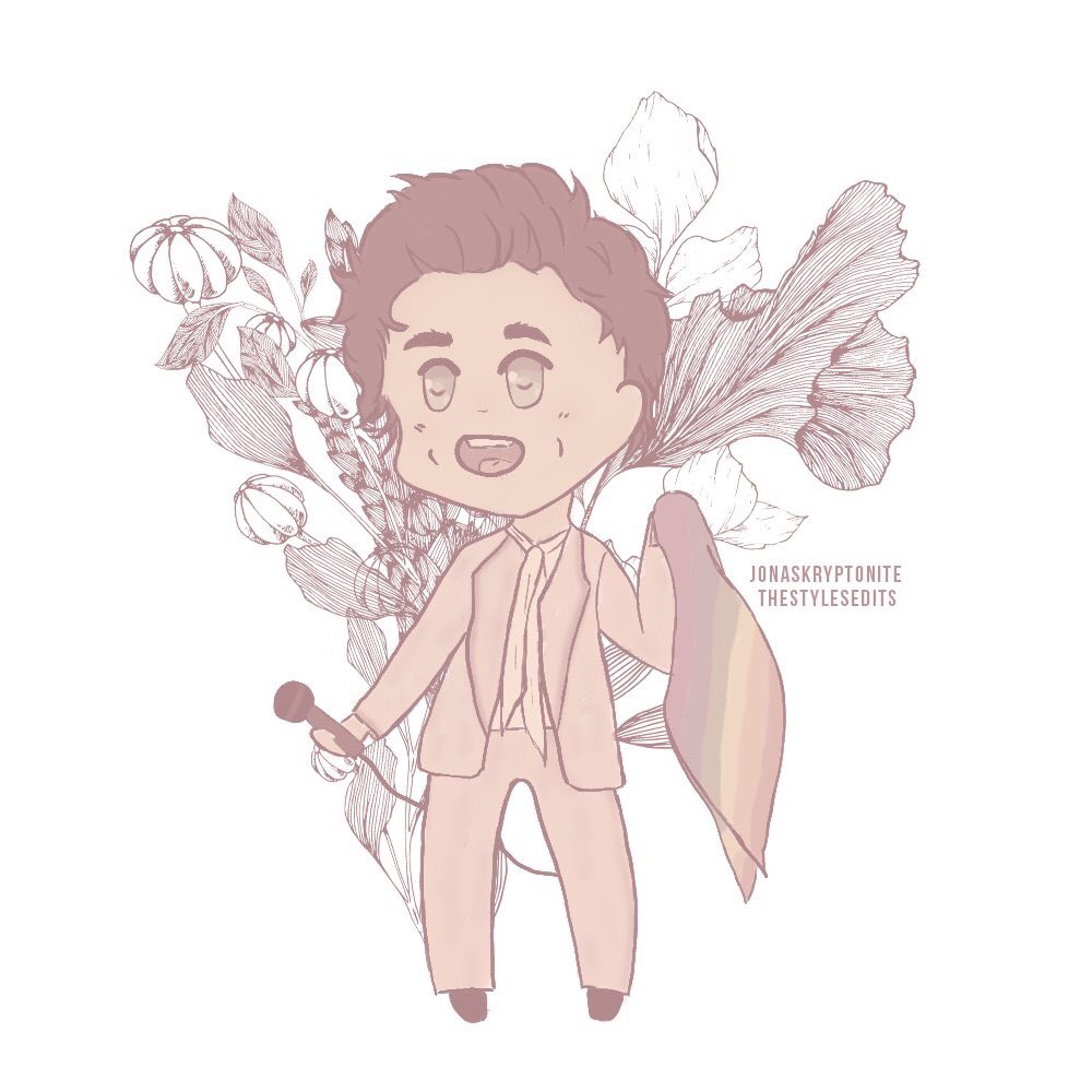 TheStylesEdits's tweet photo. I made a little chibi Harry, it’s my first time making a digital drawing, and a chibi. You can now buy a sticker of this little Harry on my Redbubble ☺️ https://t.co/Tdh7LfqYxd https://t.co/Syf9aFYxP8
