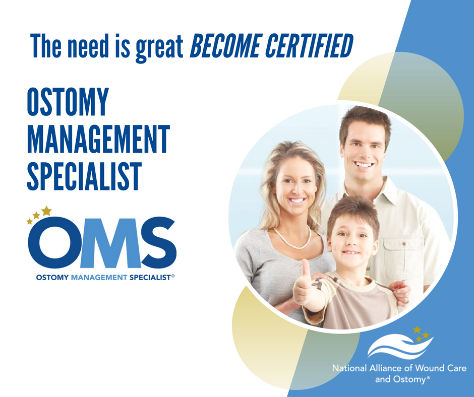 NAWCOCertified's tweet photo. #ostomy Elevate your credibility and self-confidence in the care of ostomy patients.  Become a certified Ostomy Management Specialist, OMS. https://t.co/e6Bm0nVEiM https://t.co/WIwdbP1Odg
