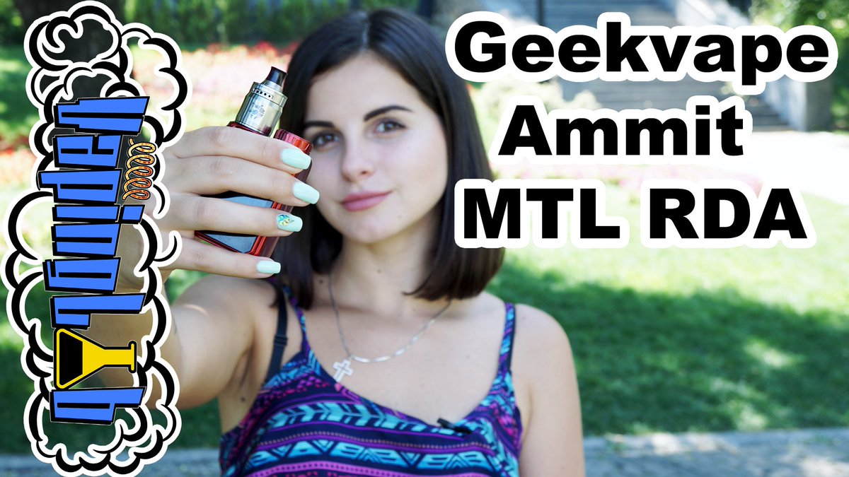 ecigaretteInUa's tweet photo. Geekvape Ammit MTL RDA. Нужен ли в MTL тройной обдув?
https://t.co/Q1SPa7rFuf https://t.co/eOe79faWZL