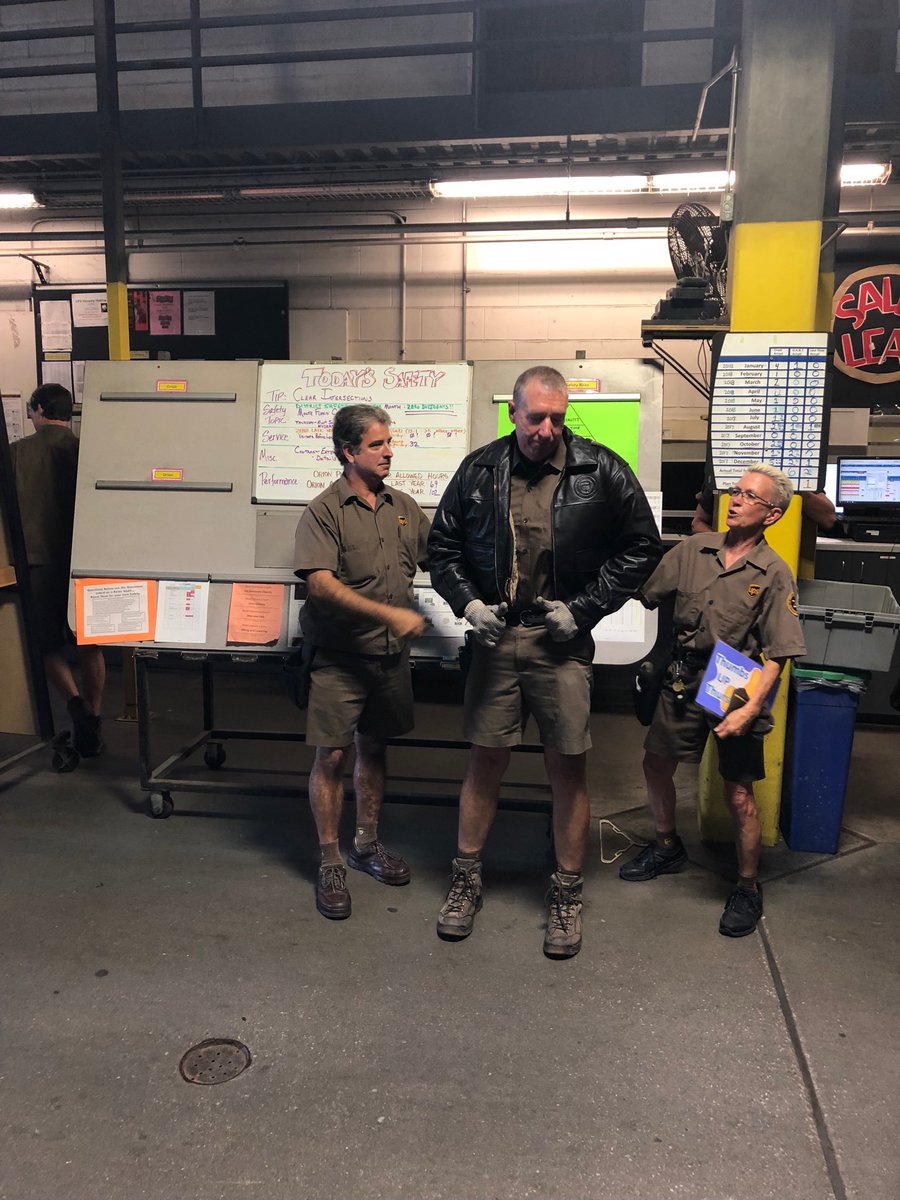 stuseverson's tweet photo. Congratulations Monte Flynn 25 Year’s safe driving COH.  Thank You for your service and dedication to UPS. Amazing Accomplishment https://t.co/2dBeBZfiyS