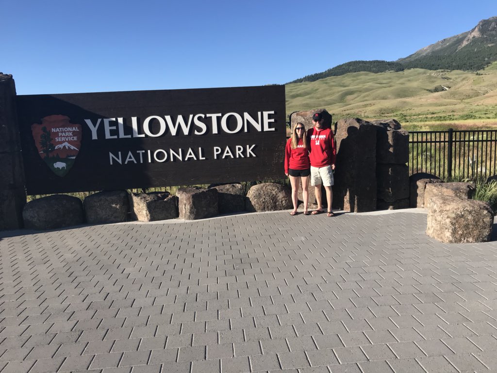 Huskers's tweet photo. Where are you #RepNRed this summer??

Here are a few of our favorites coming from Disney, Switzerland, Yellowstone, and the Grand Canyon!! 

#GBR 🔴🗺👀 https://t.co/Uc4yAATAfZ