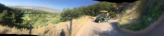 My dog daughter Phoebe and I Enjoying the morning at Castle Pines https://t.co/Np8FIiTUfx