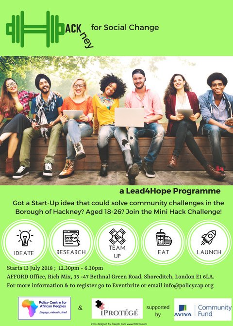 DesJouleAdam's tweet photo. Identifying #community challenges & solving them through #Entrepreneurship. That's the reason to launch our programme tomorrow. Learn #business & #Startup skills.
Share this #opportunity. Click the link to register https://t.co/VSJ03bo2Y0
#Lead4Hope #Hack4Hackney #Innovators https://t.co/dLflVjtly9