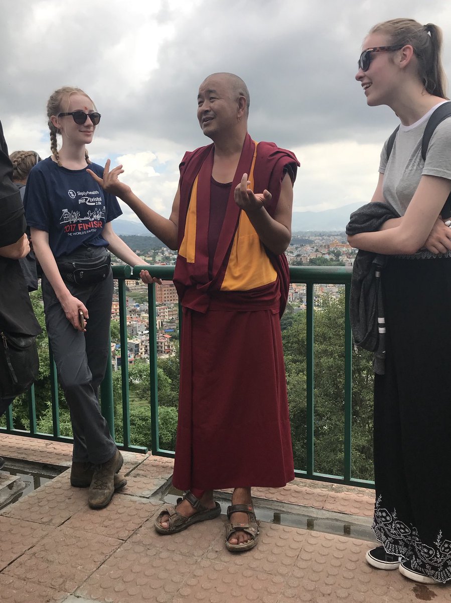 RedmaidsHigh's tweet photo. Feel v privileged to have had a private audience with Lama Pasang at Kapan monastery #buddhism #worldviews #uniqueinsight @linda_cruse @RHS6thform https://t.co/yBNp2SANkC