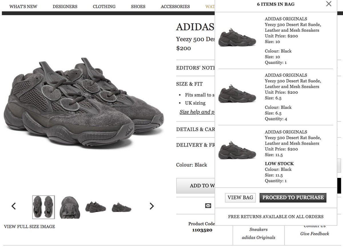 Yeezy Season Yeezy 500 Salt 2018 GraILED