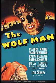 S Murakami Di Twitter 狼男 The Wolf Man 1941 アメリカ映画 70分 監督 ジョージ ワグナー 出演 ロン チェイニー ジュニア イヴリン アンカース 人狼伝説を扱った原作無しのオリジナル作品 本作のヒットにより1943年には続編となる フランケン
