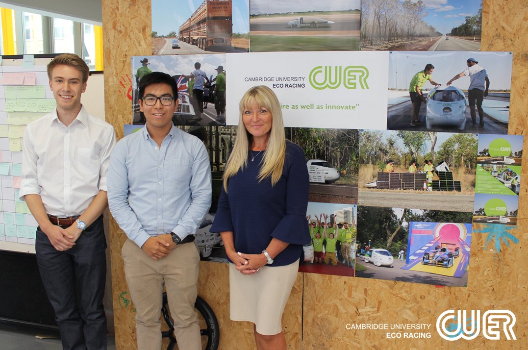 Fantastic meeting with <a href="/TrelleborgAT/">Trelleborg Applied</a> this week to discuss the manufacture of Helia. Glad to be working with you again!
