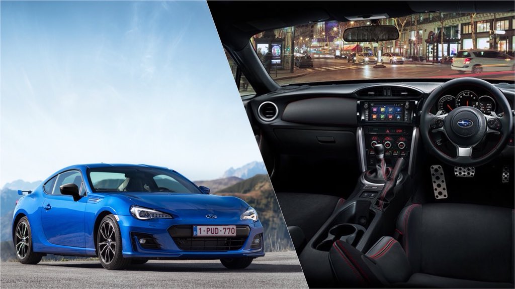 subaruuk's tweet photo. Meet the new BRZ, now with satellite navigation as standard, plus Apple CarPlay™, Android Auto™ and a DAB radio. Speak to your local dealer, or visit https://t.co/C1EbxfvXhA for details. 

Subaru, #BetterWhereItMatters. https://t.co/9fOuMR7Gou