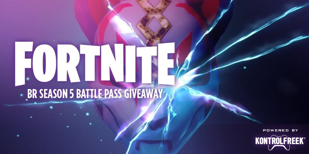 Fortnite Season 5 Battle Pass Giveaway! 

How To Enter:
-Follow me
-Retweet this tweet
-Must have PayPal

10 lucky Winners 🍀