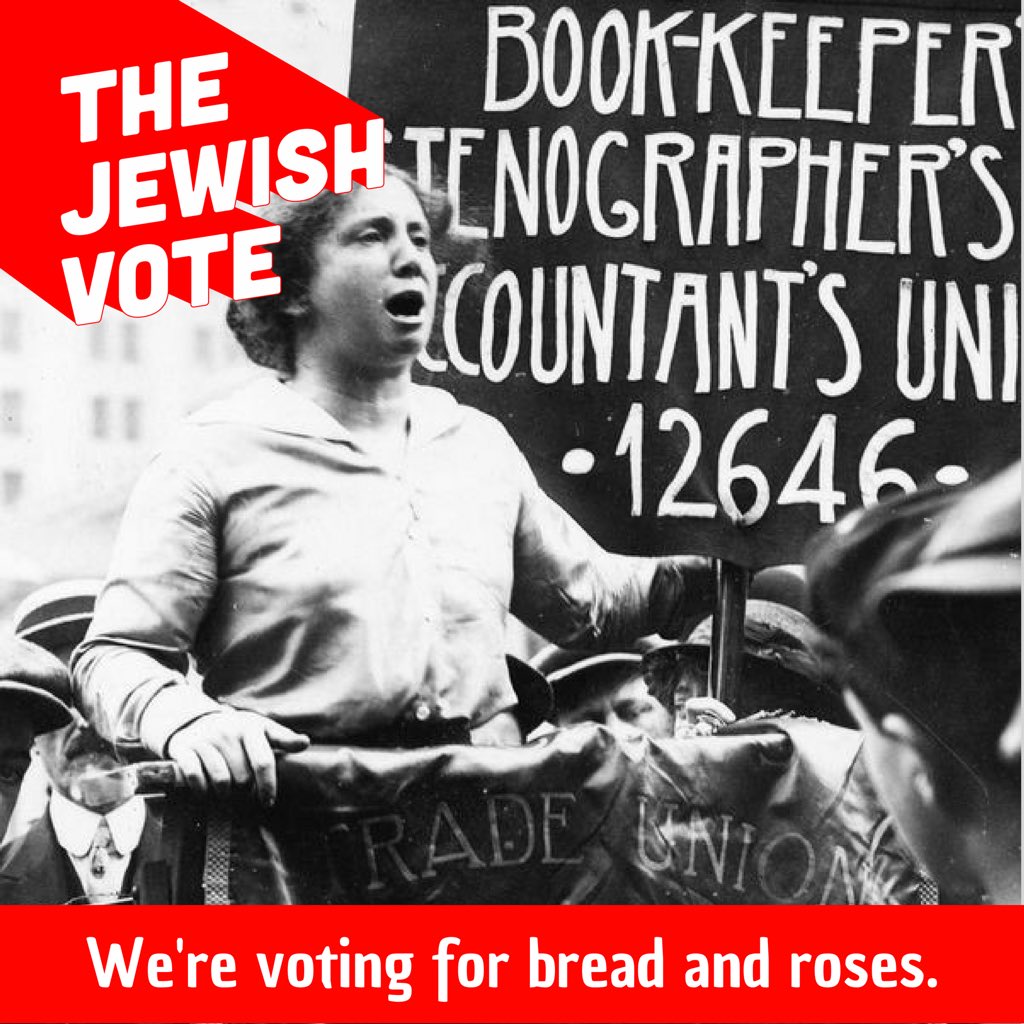 TheJewishVote's tweet image. Tbh we’re just picking up where Jewish feminist, union organizer, and labor activist Rose Schneiderman left off. 

#TheJewishVote #BreadAndRoses

Jewishvote.org