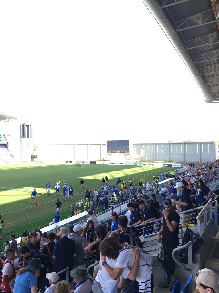 At half time <a href="/Israel_Lacrosse/">Israel Lacrosse</a> leads <a href="/JamaicaLacrosse/">Jamaica Lacrosse</a> 5-2! What a fantastic competition! #2018WorldLax #Netanya #Israel #GrowTheGame #Yalla #TheWorldIsComing