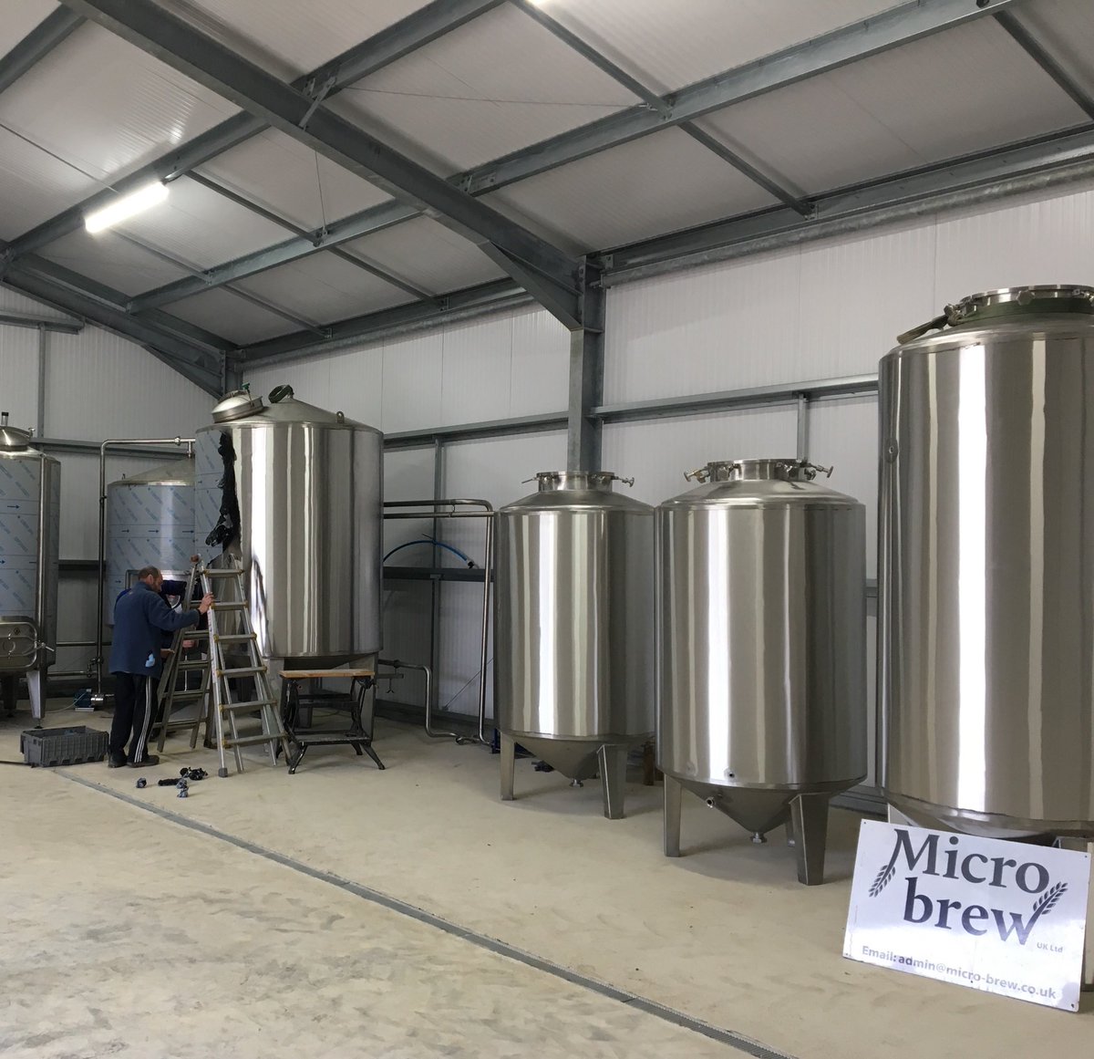 Microbrew_ukLTD's tweet photo. Some images from recent installations which are now up and running. Go to https://t.co/AVGY5691zl to see more info and images on what we can offer.
#microbrewery #beer #brewery https://t.co/vLQzJNUMbb