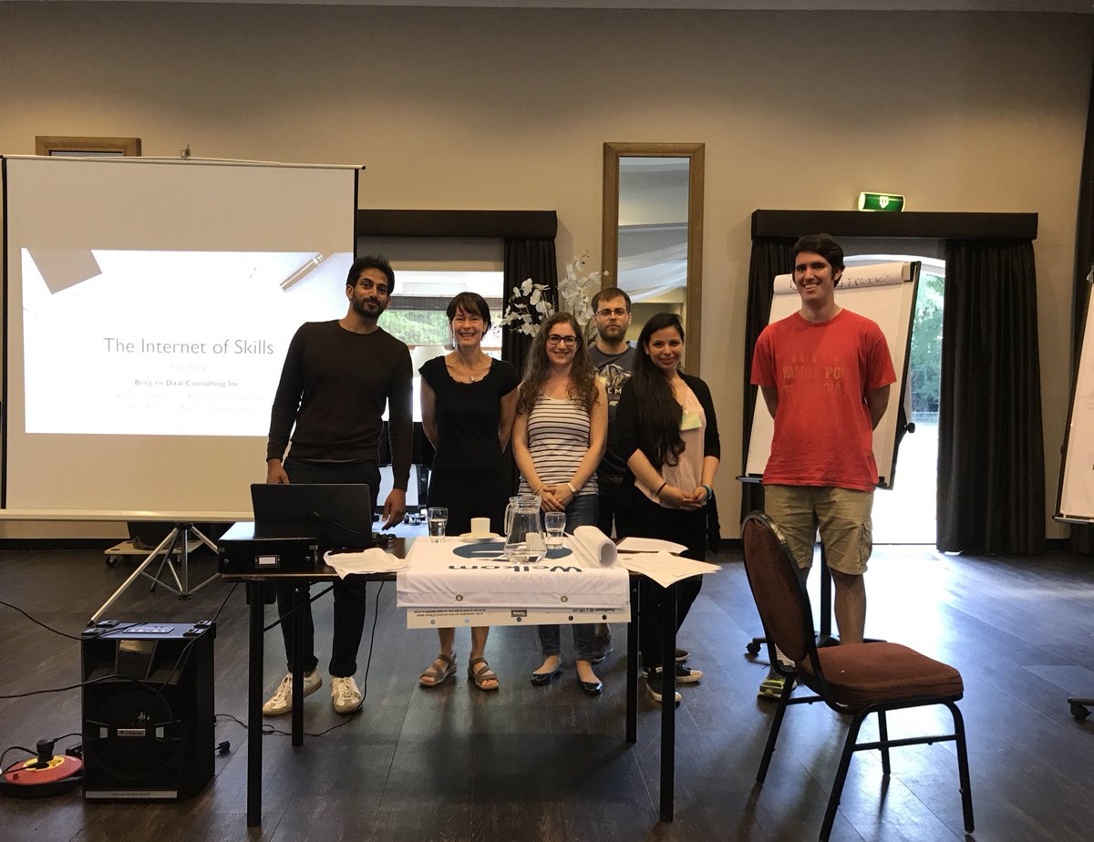 sedyst's tweet photo. And, now, the floor belongs to our participants!
First team to present the results on the case studies at the Interdisciplinary Summer School on Privacy.
#ISP2018 https://t.co/b3ePdFwizX