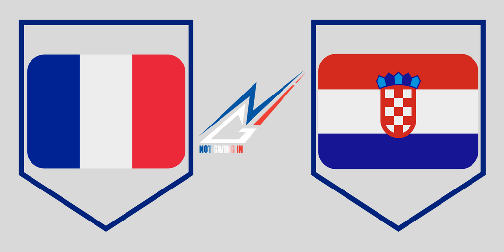 Donne ton pronostic pour France vs Croatie gagne un T-shirt + Un débardeur + un t-shirt Sport. Si tu donne le bon pronostic tu sera tiré au sort pour gagner le lot.

Pour participer : 
RT
Follow
Donne ton pronostic 

#12juillet1998  #FRACROA #LesBleus #FiersdetreBleus #CM2018