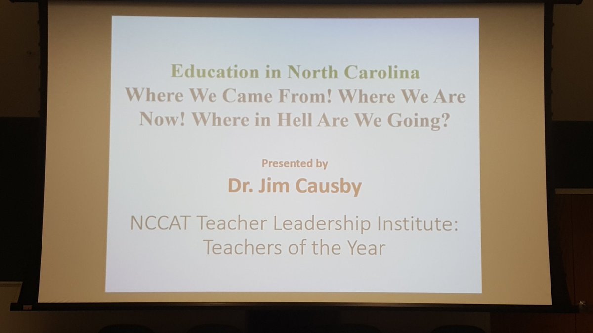 Where is Education going? It was so great to see Dr. Causby again and speak with him about where education is going.
<a href="/JCPS_NC/">Johnston County Public Schools</a>
#SNIPESROCKIN'OCRACOKE 
<a href="/NCCATNews/">NCCAT News</a>